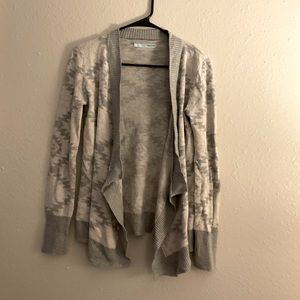 Gray sweater cardigan. Size XS. Maurices